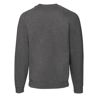 Fruit of the Loom Heren Sweatshirt Heather (Donkere Heide Grijs)