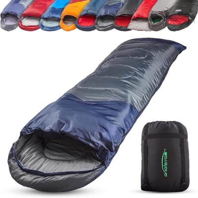 Lichtgewicht Waterdichte Slaapzak voor Alle Seizoenen - Perfect voor Kamperen en Outdoor Activiteiten