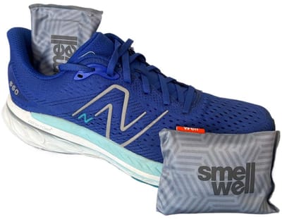 SmellWell - Active - schoenverfrisser - schoenendroger - geurvreter - stinkende schoenen - schoenverzorging - Geometric Grey