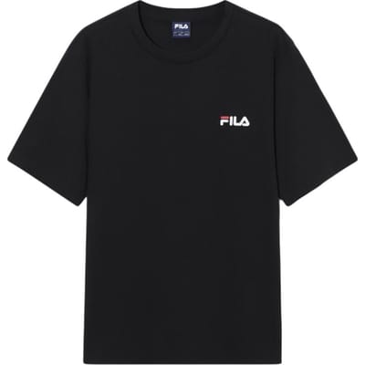 T-shirt unisexe à col rond et manches courtes FILA Drywave avec logo FS262RS01U009001 L black