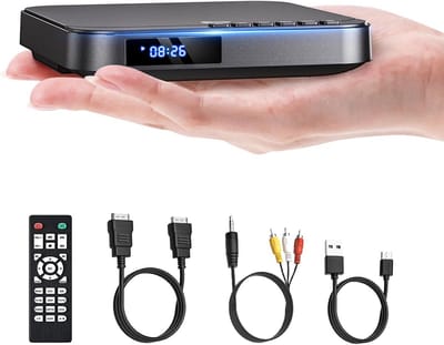 DVD Speler met HDMI - Blu Ray Spelers - Externe DVVD Speler - Zwart - Afspelen