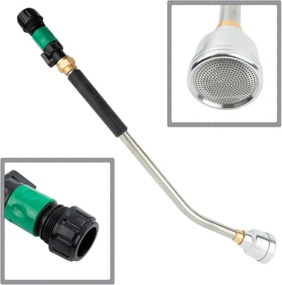 Tuinslang Sproeier Staaf, Watering Wand Met Gemakkelijk Te Vervangen, Geschikt Voor Verschillende Gebruiksscenario Zoals Watering Planten (3/4")