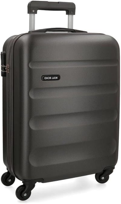 Koffer Handbagage - Reiskoffer Trolley - Vakantie Vervoer - Zijcombinatieslot - 55 cm - Antraciet
