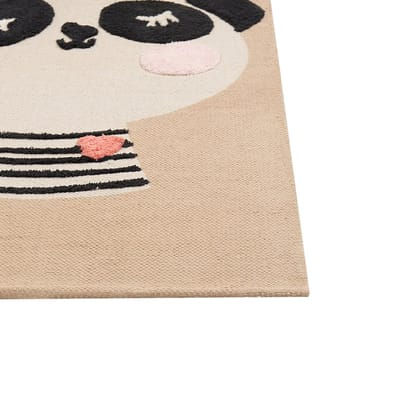 BUNAN - Vloerkleed - Beige - Katoen
