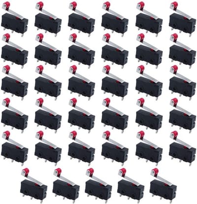 Dailygoody - Mini-microfoons - Schakelaar - Compact ontwerp - Rood