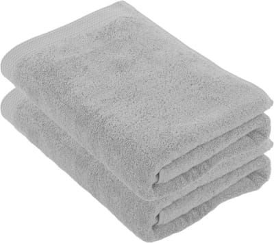 Tiseco Home Studio - Badlaken DELUX - - SET/2 - 100% katoen - 550 g/m² - 100% katoen - superzacht en zeer absorberend - 70x140 cm - Greycool