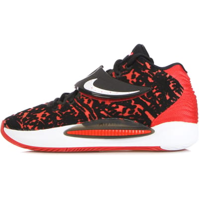 Basketbalschoen heren Kd14 zwart/universiteitsrood/wit