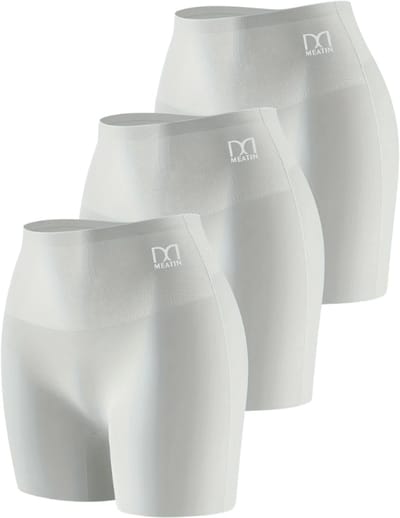 Livano Biker Short Dames - Korte Legging - Lange Onderbroek - Bikershort - Met Pijpjes - 3 Pcs - Grijs - Maat XS