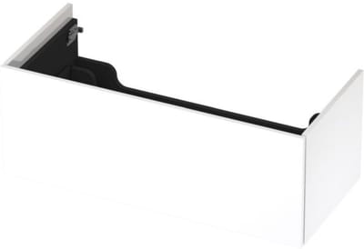 INK - Onderkast 1 Lade Push 2 Open Bestaande Uit - 1000x450x376 Mm - Hoogglans Wit