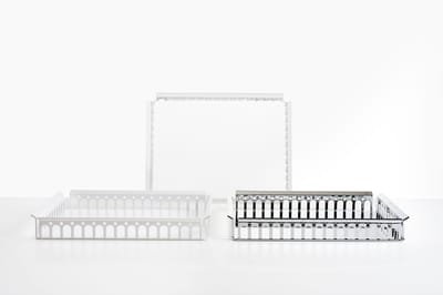 Kartell - Piazza Dienblad - glashelder - transparant