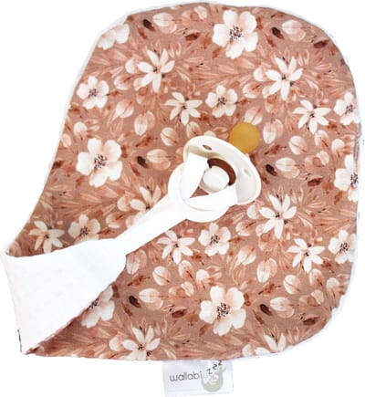 Wallabiezzz Speendoekje - Speenknuffel - Baby - Knuffeldoekje - Roze
