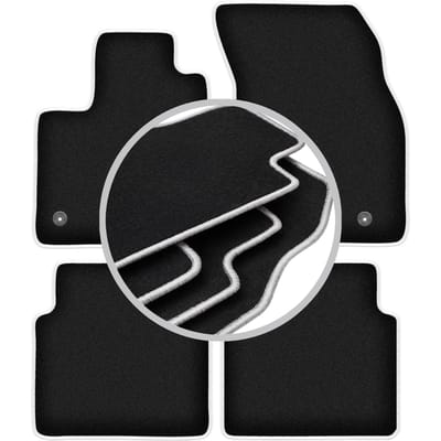 CARLUX-SILVER automatten voor: Ford Focus MK4 hatchback, sedan, stationwagen, Turnier, Turnier Active (2018-)
