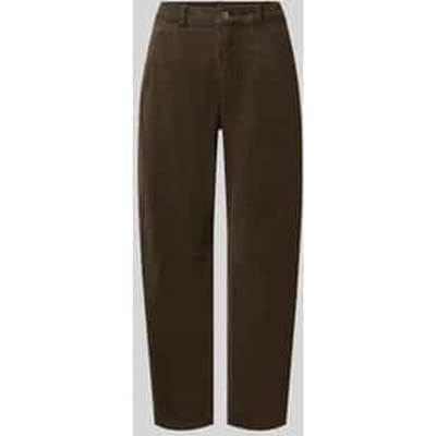 barrel fit corduroy broek van katoenmix