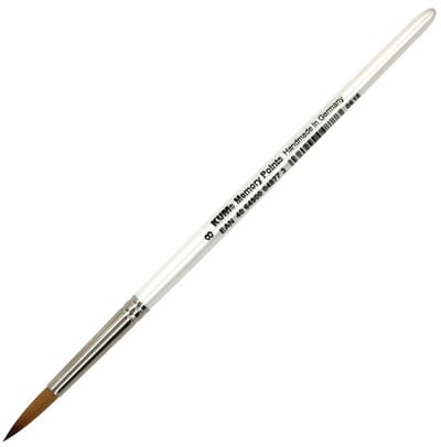 Kum penseel Memory Point rond maat 8 vegan aquarel en acryl.