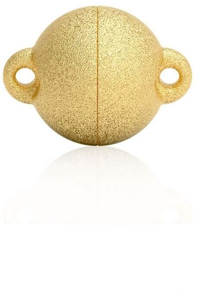 Luna-Pearls - 667.0610 - Sieradensluiting - Dames - 925er Zilver ve Roségouduld - 10mm