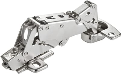 SOTECH groothoekscharnier 165° Sensys 8657i Hoekaanslag (aanwezig) soft-close en automatisch sluiten, snelle montage incl. montageplaat hoogte 0 mm
