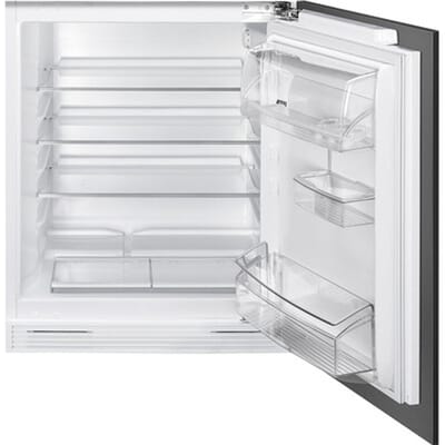 SMEG Inbouw koelkast Koelkast, Universeel, Onderbouw, Inbouw, Positie scharnier: Rechts, Deur omkeerbaar: Ja, Wit