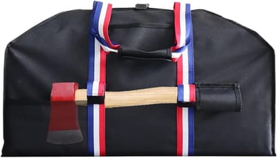 Houthouder Tas - Brandhout Opberger - Haardhout Transport - Waterdicht Oxford Materiaal - 60x30x25 cm - Zwart