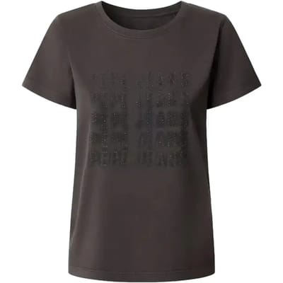 Pepe Jeans Bree T-shirt Met Korte Mouwen Bruin M Vrouw