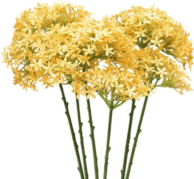 Sierui Wild Allium kunstmatig Geel 70cm 3 st