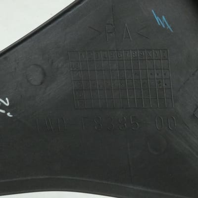 Partie AR Flanc gauche pour moto Yamaha 300 Yzf R3 2015 1WDF838500P0 MBL2