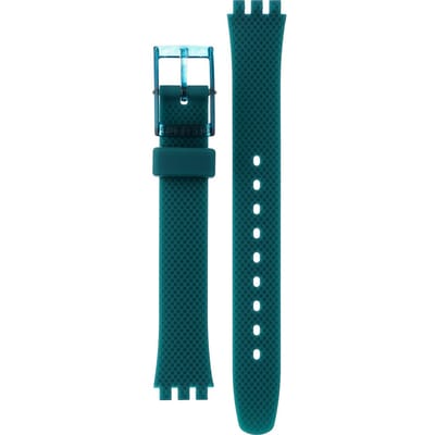 Swatch Plastic - Originals Small (25mm) - L ALL127 Teal Weave Horlogeband