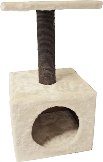 De Boon Klimmeubel Diabolo | 30x30x57cm Ivoor/Bruin