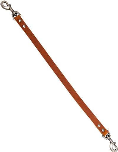 Animal Boulevard Ab30088 - Hals- En Leibanden - Hond - Ab Country Leather Add-a-dog Leiband Cognac-20mmx60cm - Maat: 20mmx60cm - 205326