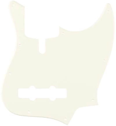 Boston M5V-110-VW pickguard, Sire Marcus Miller V-series 5-string, 1 ply, vintage white
