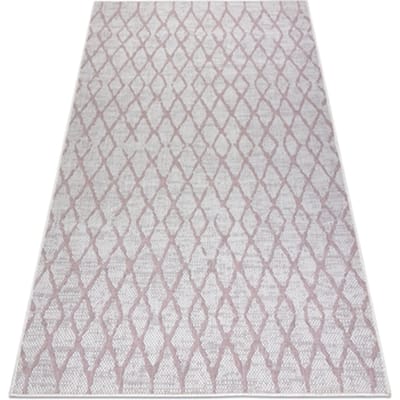 Kleden Rugsx Sisal tapijt SISAL SION Geruite , 22129 120x170 cm