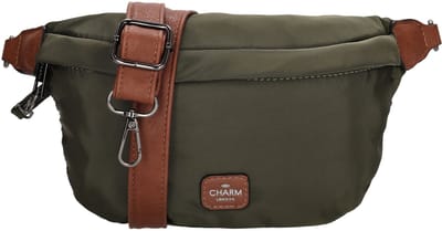 Charm London Buckingham Heuptas - Schoudertas - Crossbodytas - Praktisch - Festival - Olijfgroen