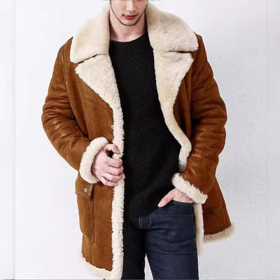 Herenjas Herfst en Winter Bont Alles-in-één Jas Imitatiebontjas Europese Stijl 5XL black