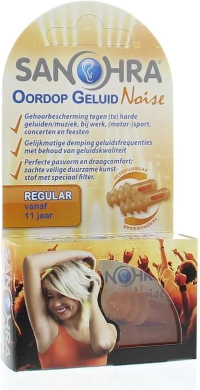 Sanohra Oordop geluid muziek noise regular 1 paar