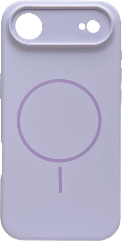 Casemania Hoesje Geschikt voor Apple iPhone 17 Air - Paars - Zachte Liquid Siliconen Magnetisch Back Cover Case - Geschikt voor MagSafe - Telefoonhoesje met Camera Bescherming