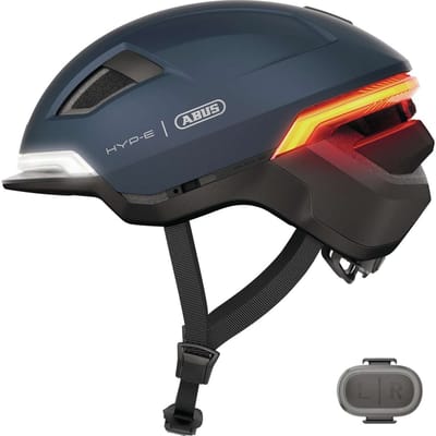 Fietshelm ABUS HYP-E midnight blue S - 51-55 cm - blauw - Geschikt voor gebruik op speed pedelecs - elektrische fietsen - snorfietsen - NTA-8776 550 g