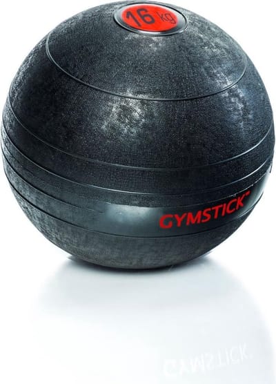 Gymstick Slam Ball 16 kg - Fitness bal  - Crossfit Bal - Met Trainingsvideo's
