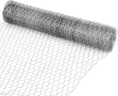 5 meter kippengaas - gegalvaniseerd zeshoekig gaas - konijn dier hek - metalen tuingaas - hekwerk voor tuinieren - doe-het-zelf ambachten - woondecoraties