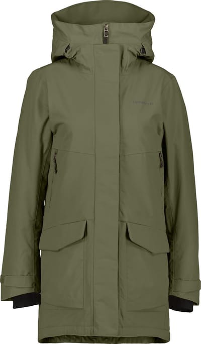 Didriksons FRIDA WNS PARKA 7 Dames Outdoorjas - Deep Green