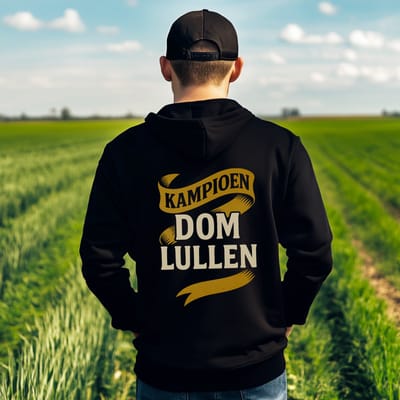 AGRIFANS® Kampioen Dom Lullen - Heren Hoodie - S