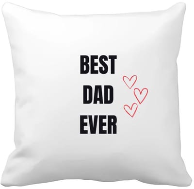 Akyol - best dad ever Kussen hoes - Papa - cadeau papa - cadeau - verjaardag papa - 40 bij 40 cm