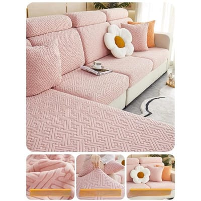 Elastische Vier Seizoenen Universele Bankhoes Volledige Inclusieve Universele Hoes Stoffen Bank Kussenhoes Handdoek 50-65cm*50-65cm*5- 20cm