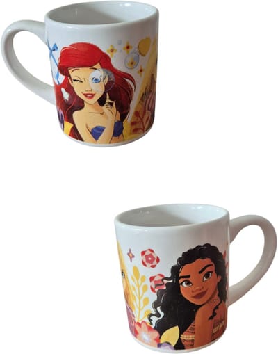 Disney prinsessen mok 235 ml vaiana ariel