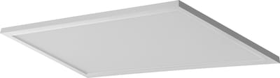 LEDVANCE Planon Plus plafondlamp in wit met geavanceerde LED-technologie, 22 W, rechthoekige vorm (300 x 600 mm), warm witte lichtkleur bij 3000 K, aluminium behuizing, matte PMMA diffuser