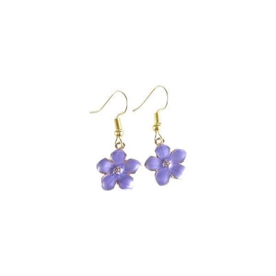 2 Love it Daisy Lila - Oorbellen - Meisjes - Lengte: 3.3 cm
