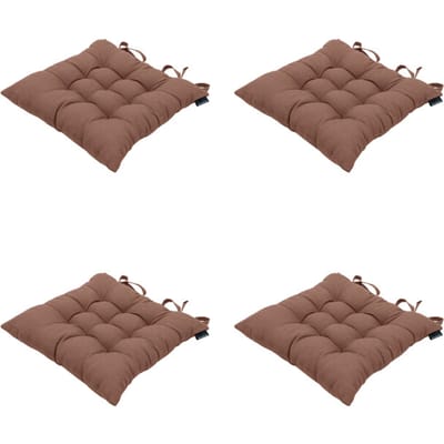 Madison zitkussen panama - 46x46x8cm set van 4