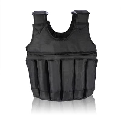 Dailygoods - Verstelbaar Gewichtsvest voor Fitness - 50KG Trainingsvest - Comfortabel en Schokabsorberend - Voor Hardlopen en Powerliften