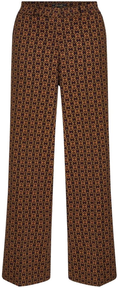 Dailygoods - Dailygoody - Damesbroek - Grafisch patroon - Stijlvol en comfortabel - Perfect voor casual en feestelijke gelegenheden - Aangenaam draagcomfort - Gesc...