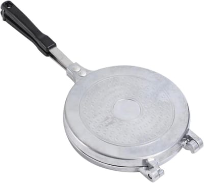 Dubbelzijdige Koekenpan - Sandwichmaker Grill - Snelle Maaltijden - Anti-aanbaklaag - 20 cm Diameter - Zwart