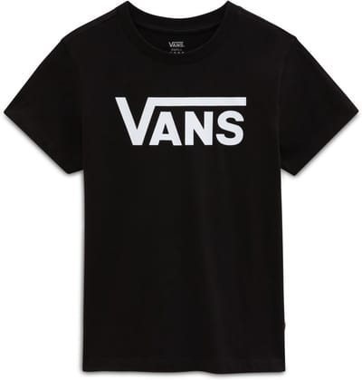 Vans Dames-T-shirt Wm Flying V Crew Tee Zwart