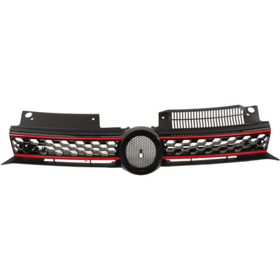 Calandre avant de voiture 5K0853651 Nid d'abeille Pare-chocs Radiateur Pour MK6 Hayon Break MK6 Sportwagon